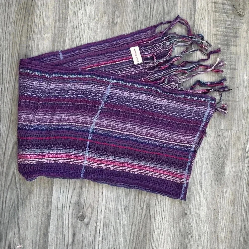 Carol Dunstan Loose Weave Scarf‎